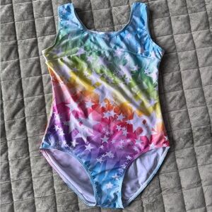 Kids Rainbow Star One-Piece Bodysuit